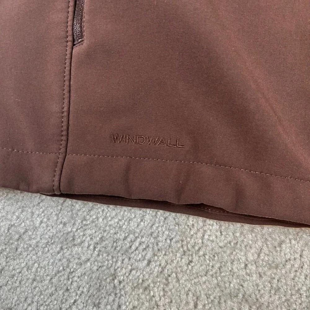 The North Face Apex Bionic Vest Mens Medium Brown WindWall Softshell NF0A2TBC
